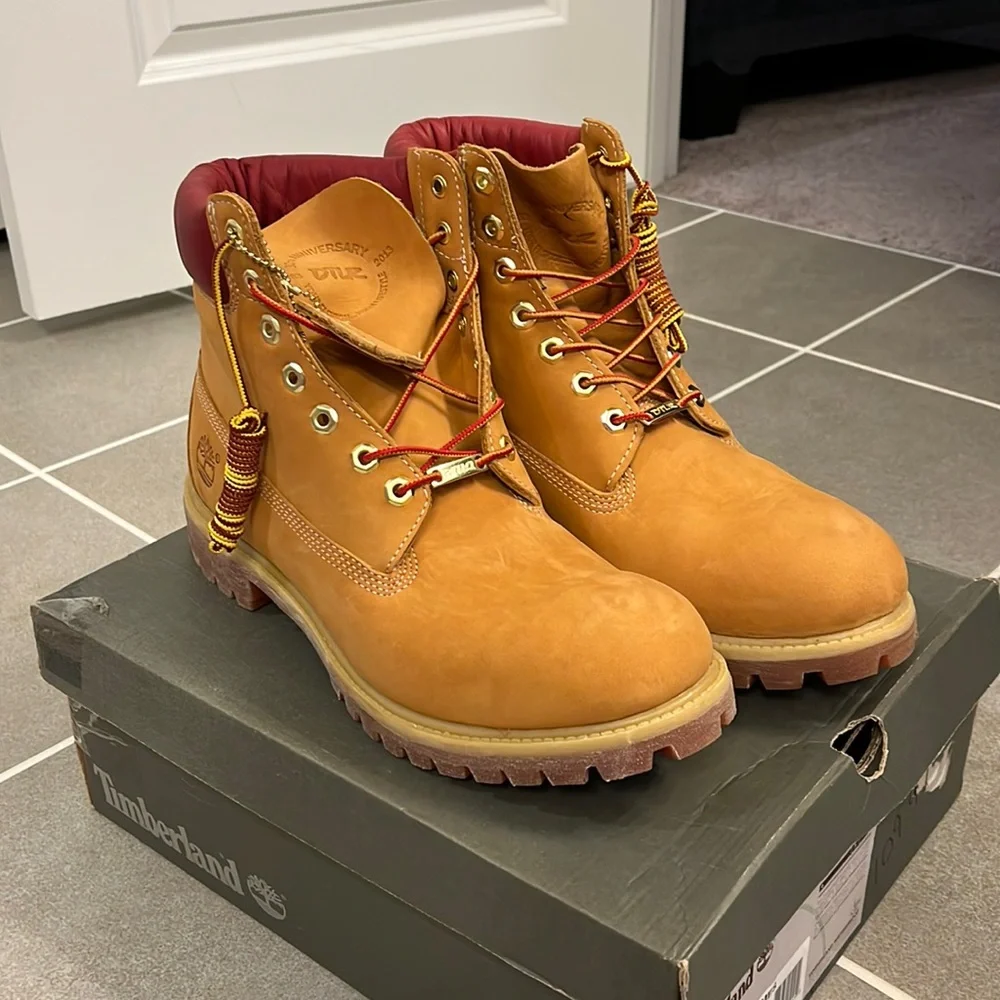 Timberland X DTLR 30th Anniversary 2013 6” Premium Boots wheat Mens size 11.5